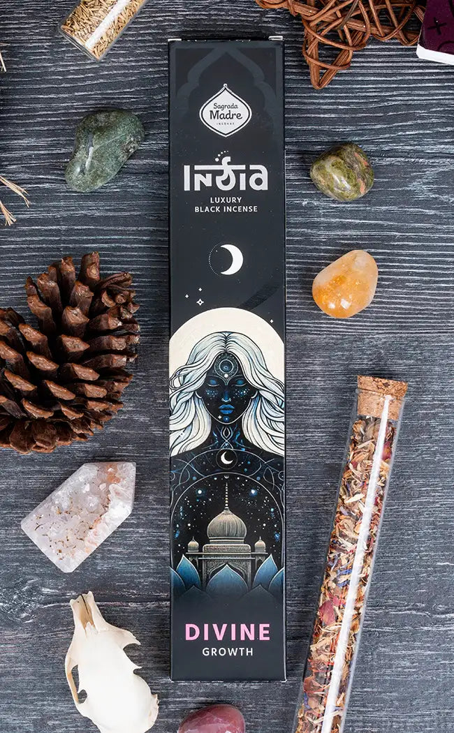 Luxe Black Incense Sticks | Divine Growth