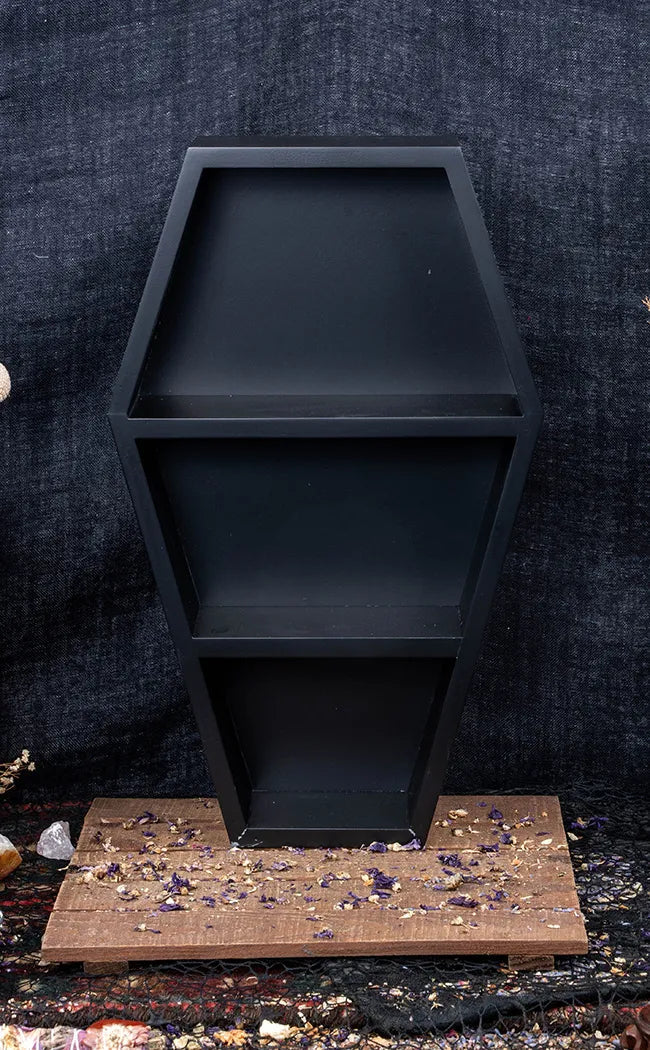 Memento Mori Coffin Shelf