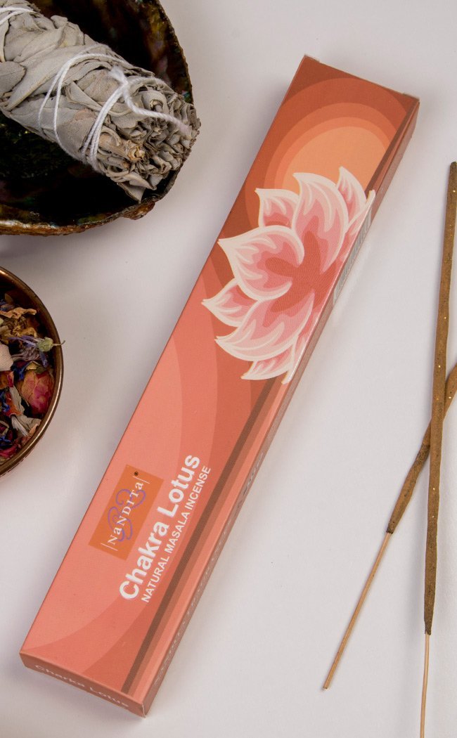 Nandita Chakra Lotus Incense-Incense-Tragic Beautiful