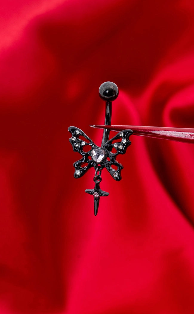 Nirvana Butterfly Belly Ring