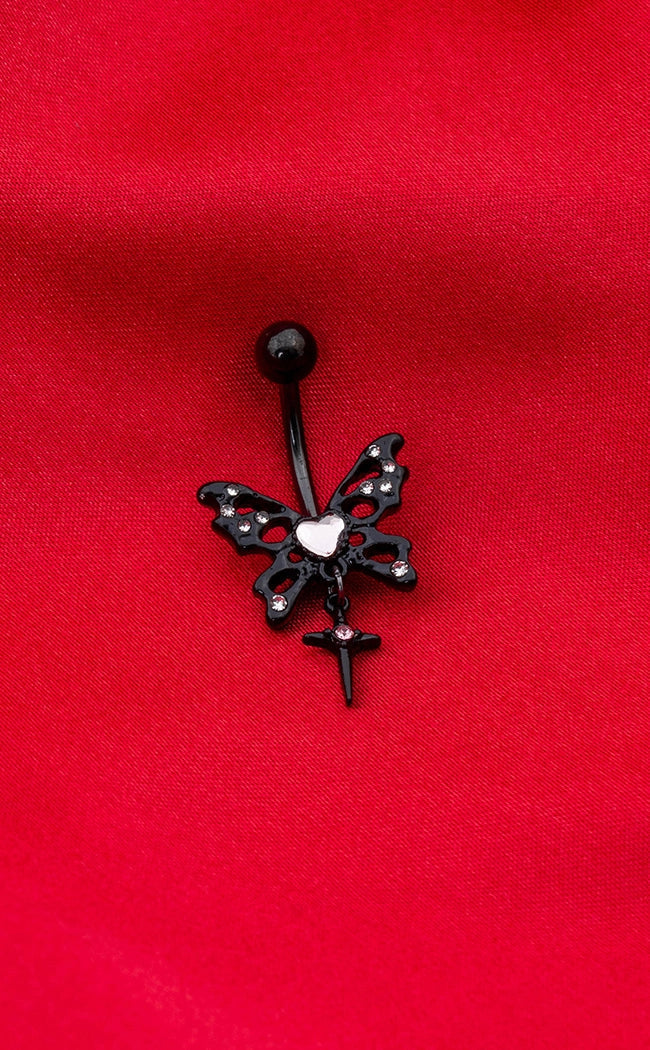 Nirvana Butterfly Belly Ring