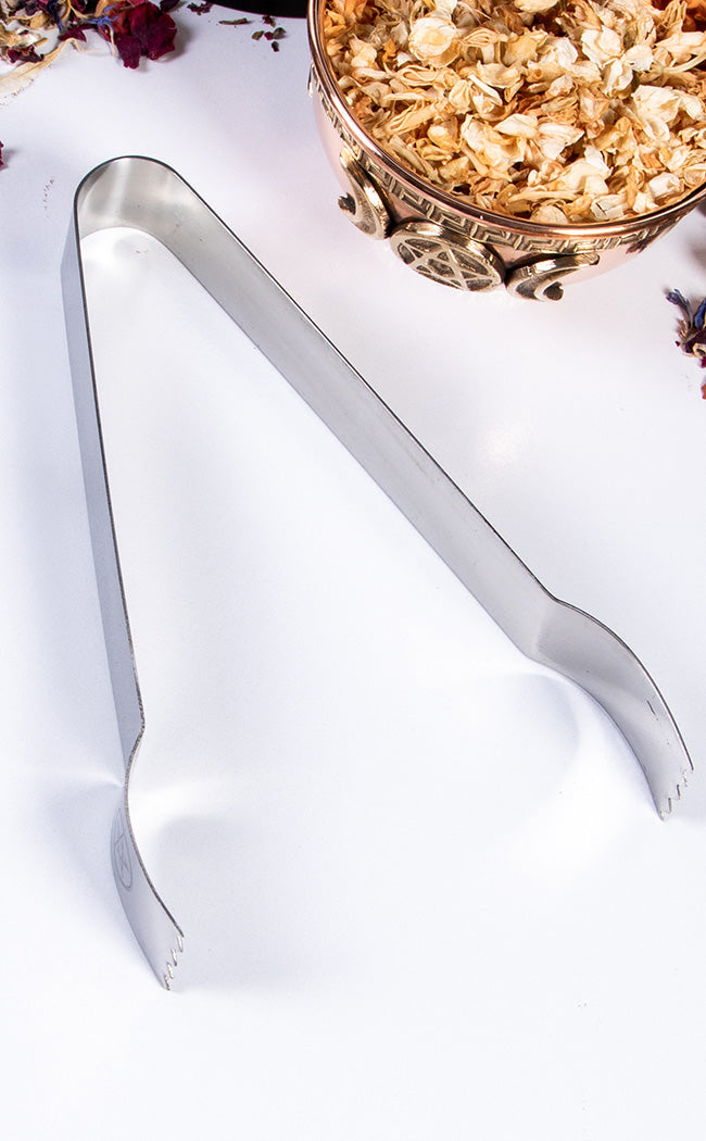 Pentagram Tongs for Incense and Charcoal-Incense-Tragic Beautiful