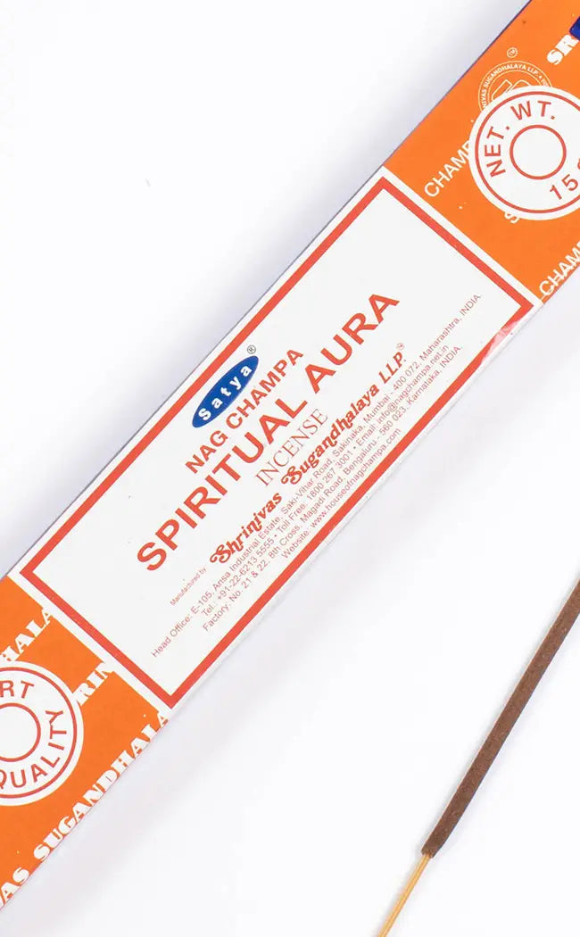 Satya Spiritual Aura Incense Sticks-Incense-Tragic Beautiful