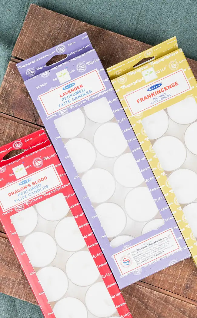Satya Tea Light Candles | Frankincense