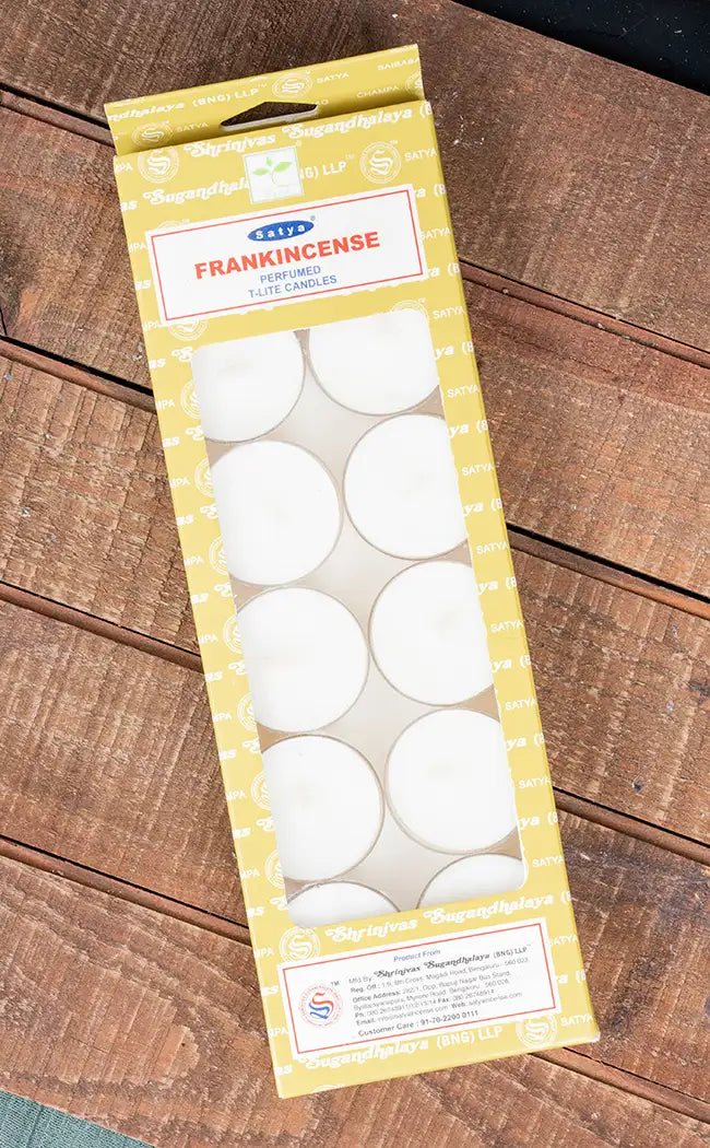 Satya Tea Light Candles | Frankincense