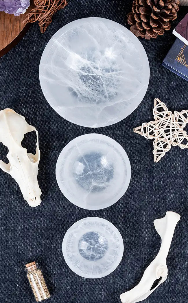 Selenite Charging Bowl 15cm