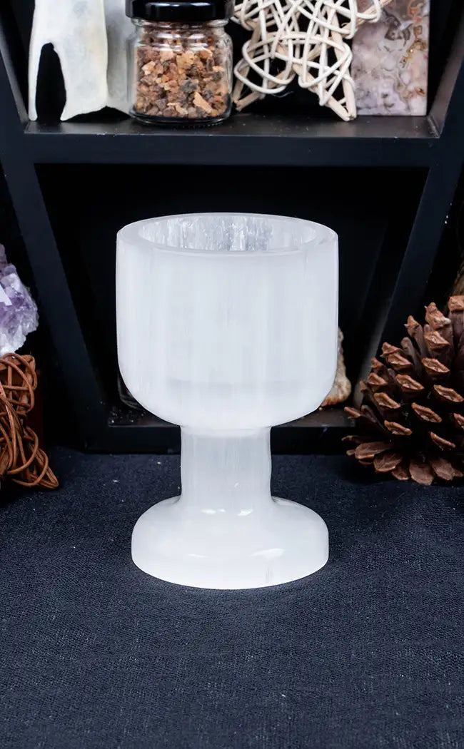 Selenite Crystal Chalice