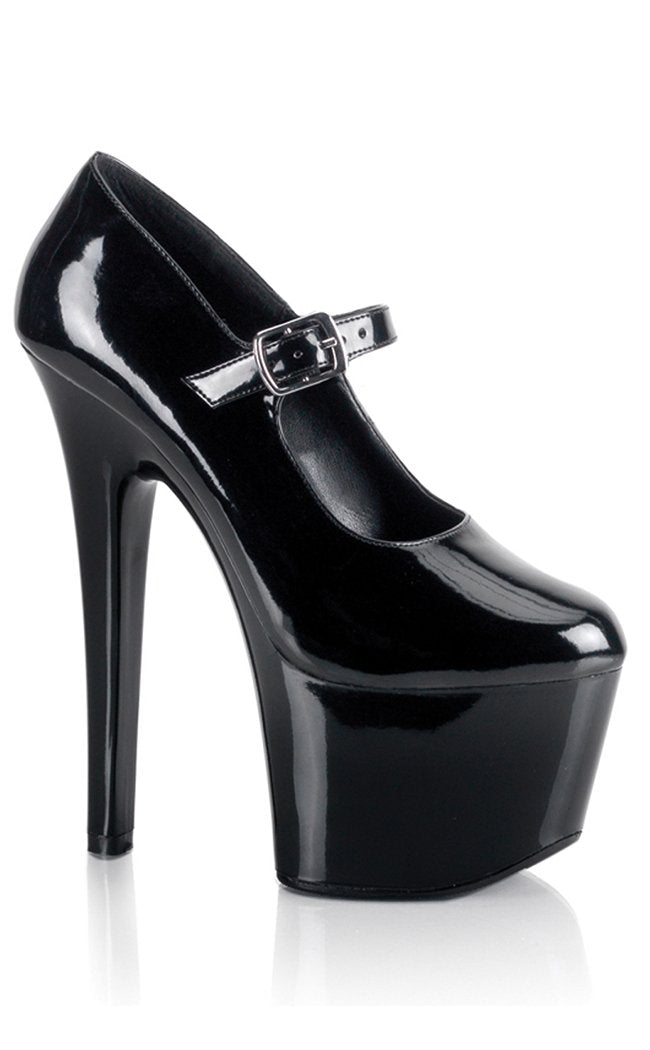 SKY-387 Black Heels-Pleaser-Tragic Beautiful