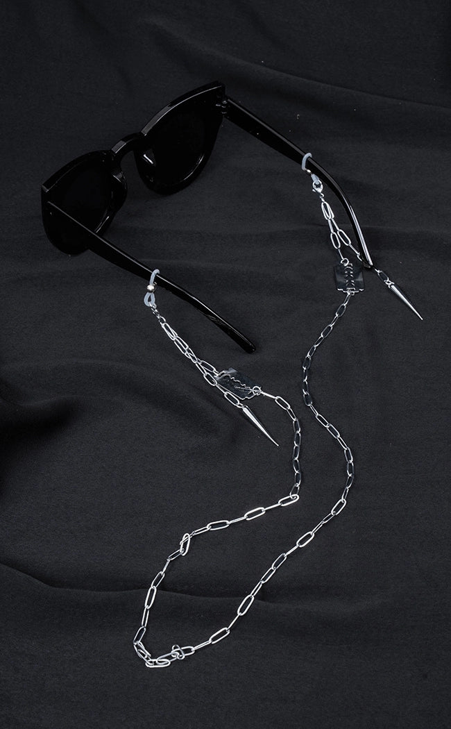 Slash Spiked Glasses Chain
