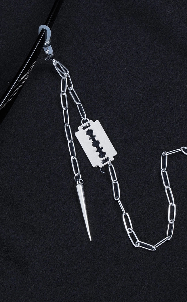 Slash Spiked Glasses Chain