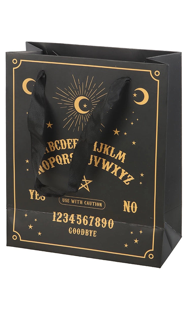 Spirits Up Gold Ouija Gift Bag
