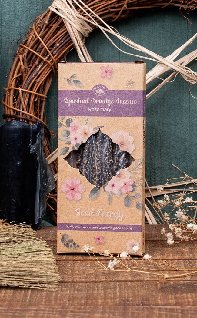 Spiritual Smudge Incense | Rosemary for Good Energy
