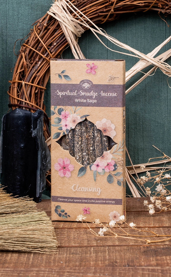 Spiritual Smudge Incense | White Sage for Cleansing