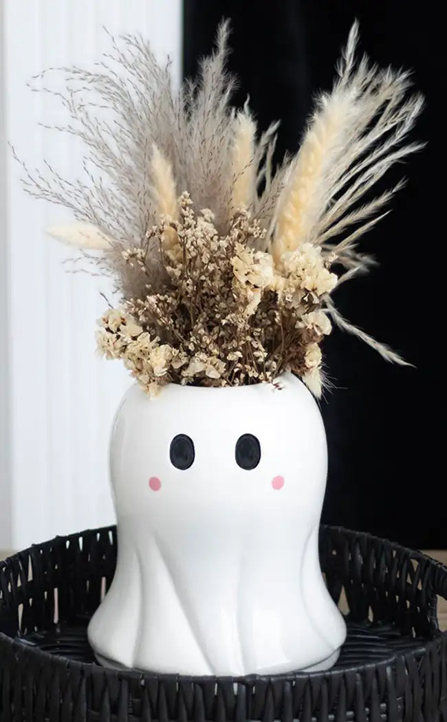 Sweet Ghost Ceramic Vase
