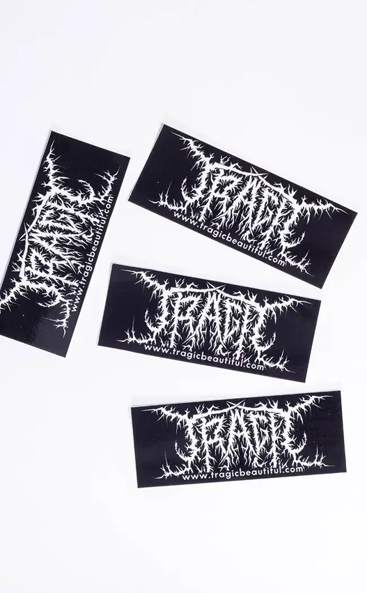 Tragic Beautiful Bumper Sticker-Tragic Beautiful-Tragic Beautiful