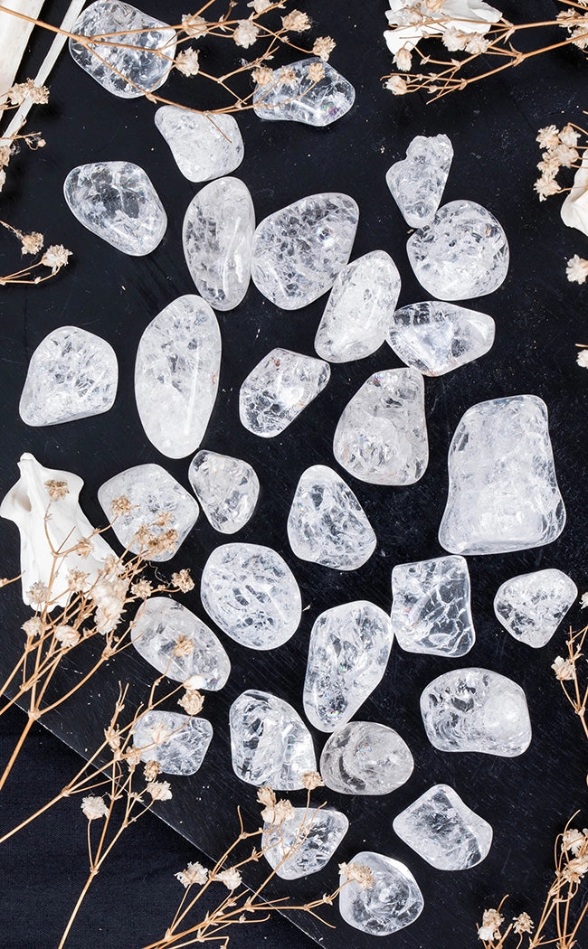 Tumbled Crystals | Fire and Ice Quartz