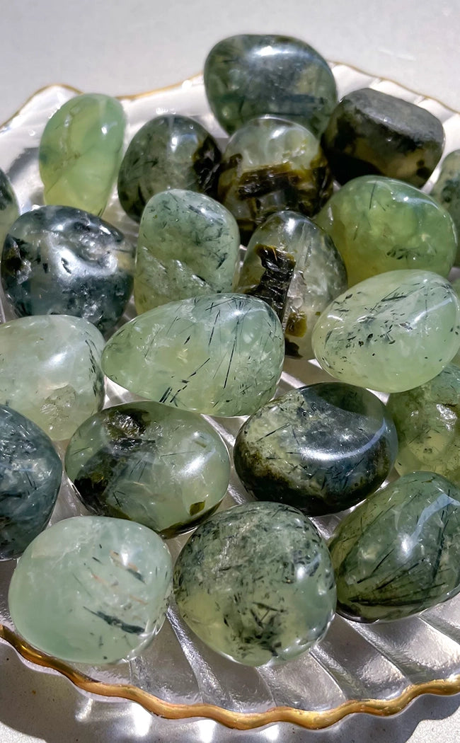 Tumbled Crystals | Prehnite