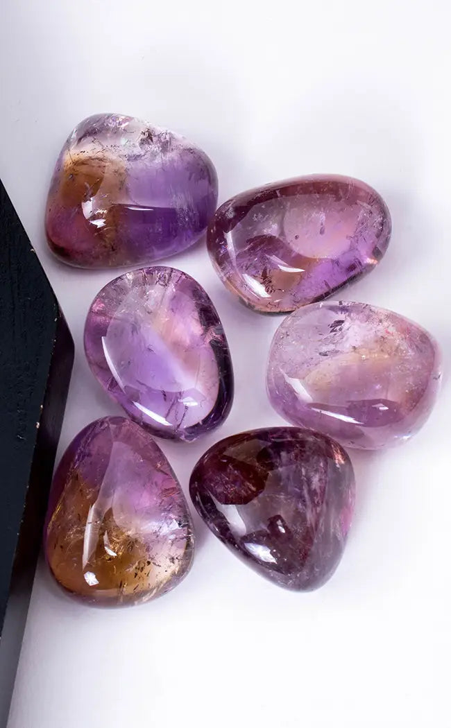Tumbled Stones | Ametrine A Grade | Large-Tumble Stones-Tragic Beautiful