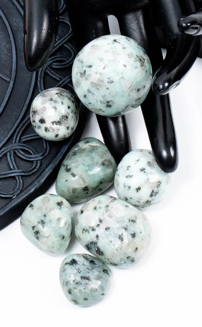 Tumbled Stones | Kiwi Jasper-Tumble Stones-Tragic Beautiful