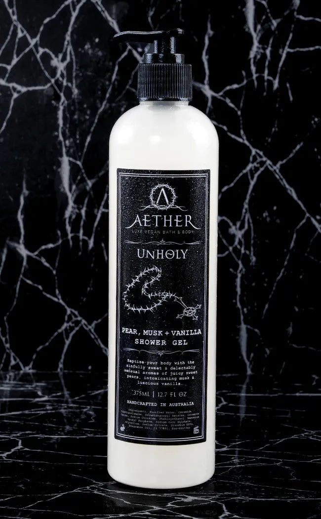 Unholy Pear, Musk & Vanilla Shower Gel