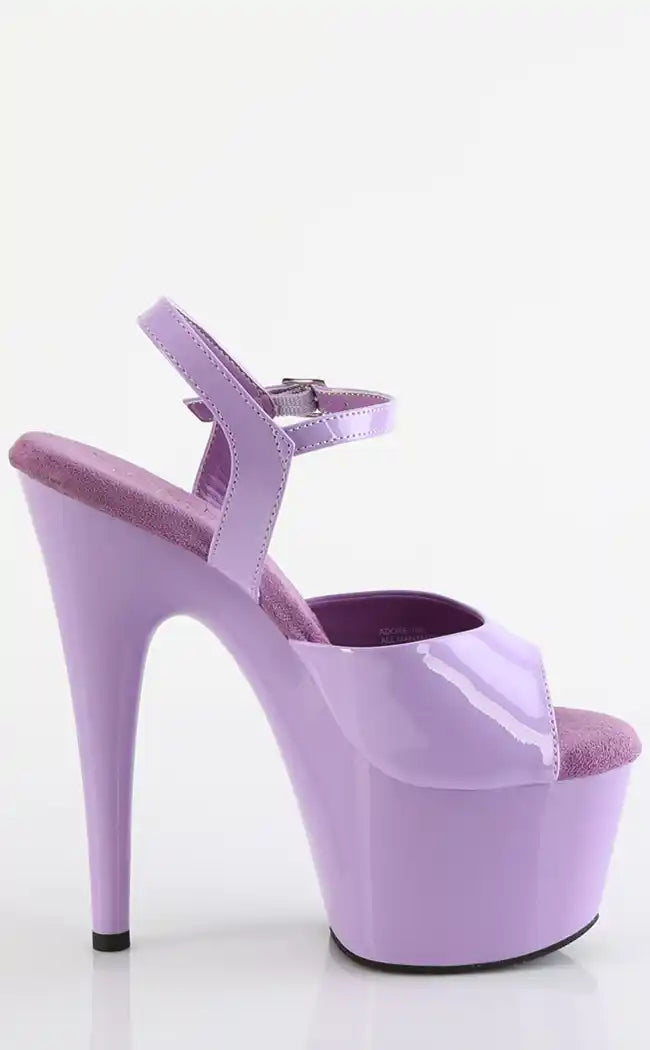 ADORE-709 Lavender Patent Heels-Pleaser-Tragic Beautiful