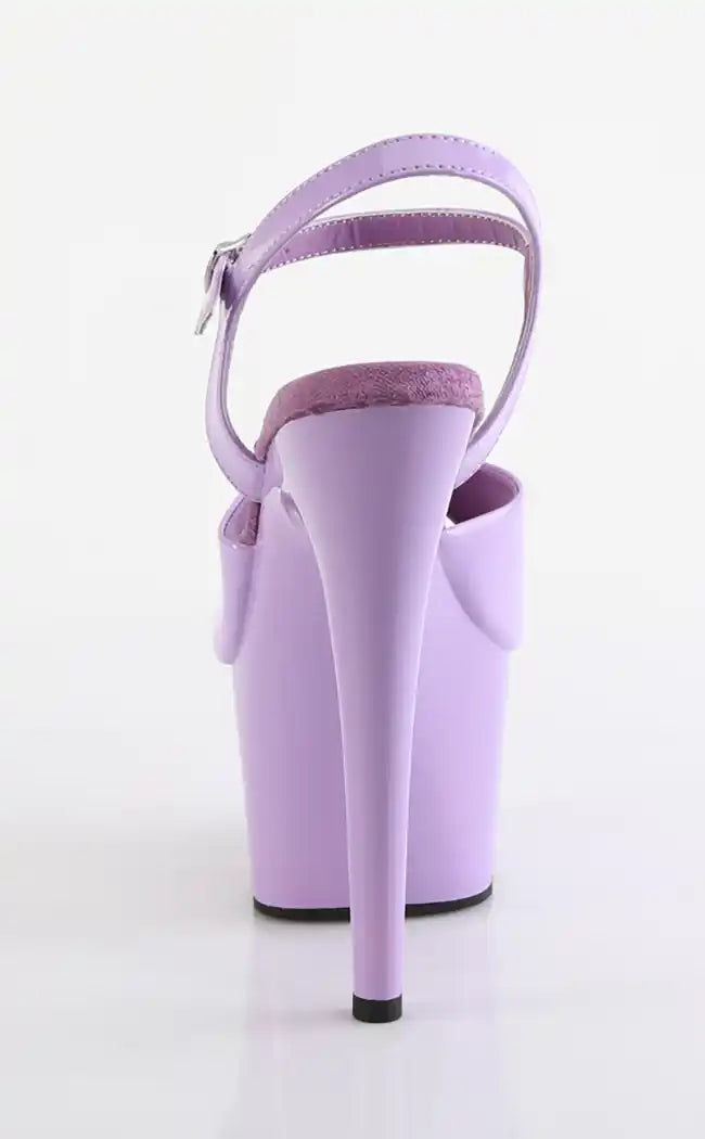 ADORE-709 Lavender Patent Heels-Pleaser-Tragic Beautiful