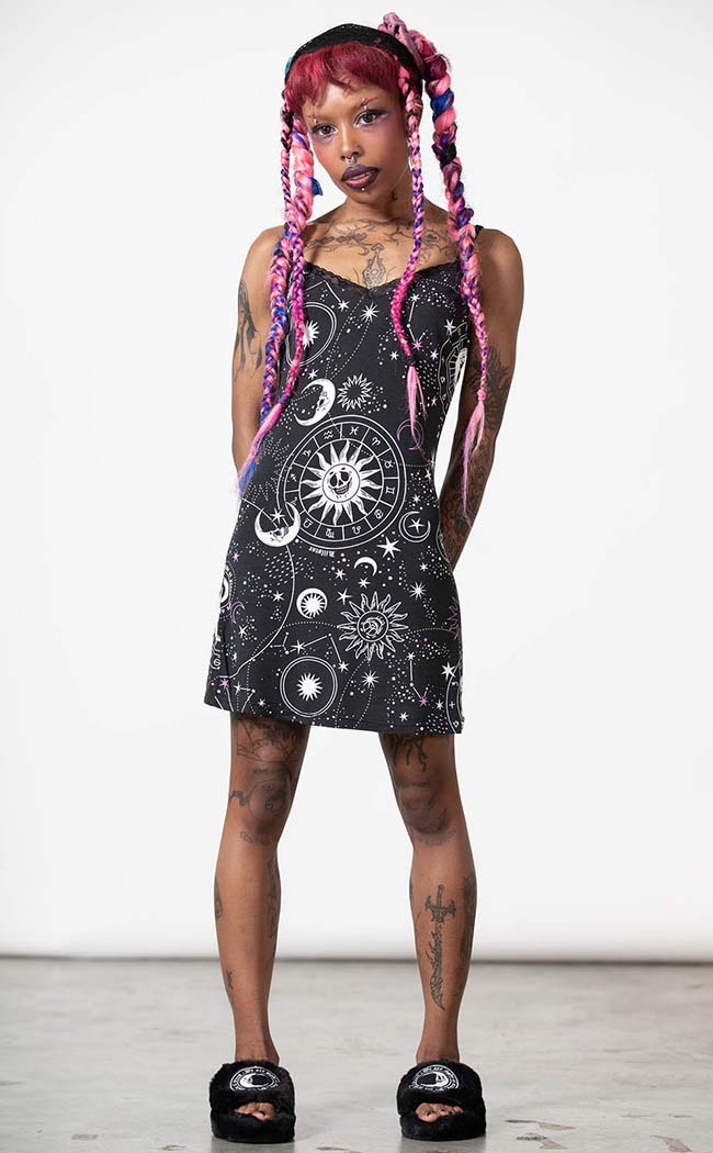 Astral Lace Cami Dress-Killstar-Tragic Beautiful