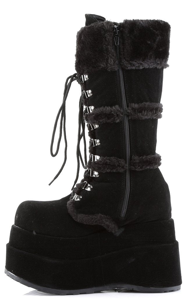 BEAR-202 Black Boots-Demonia-Tragic Beautiful