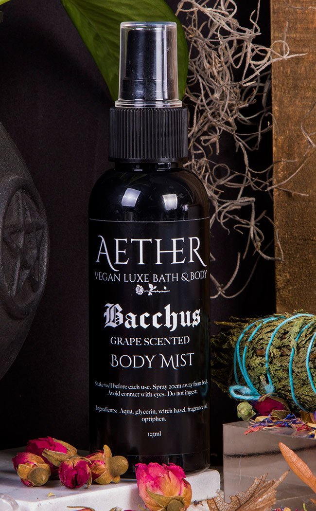 Bacchus Grape Scented Body Mist-Aether-Tragic Beautiful