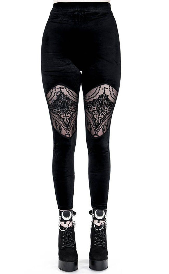 Beaded Leggings-Restyle-Tragic Beautiful