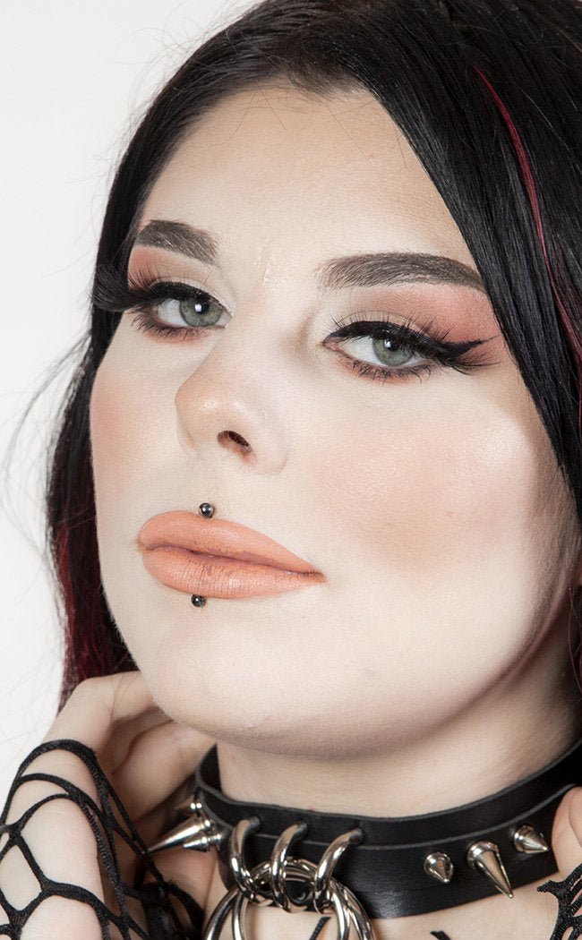 Breathless | Peachy Nude Matte Lipstick-Evil Eye Cosmetics-Tragic Beautiful