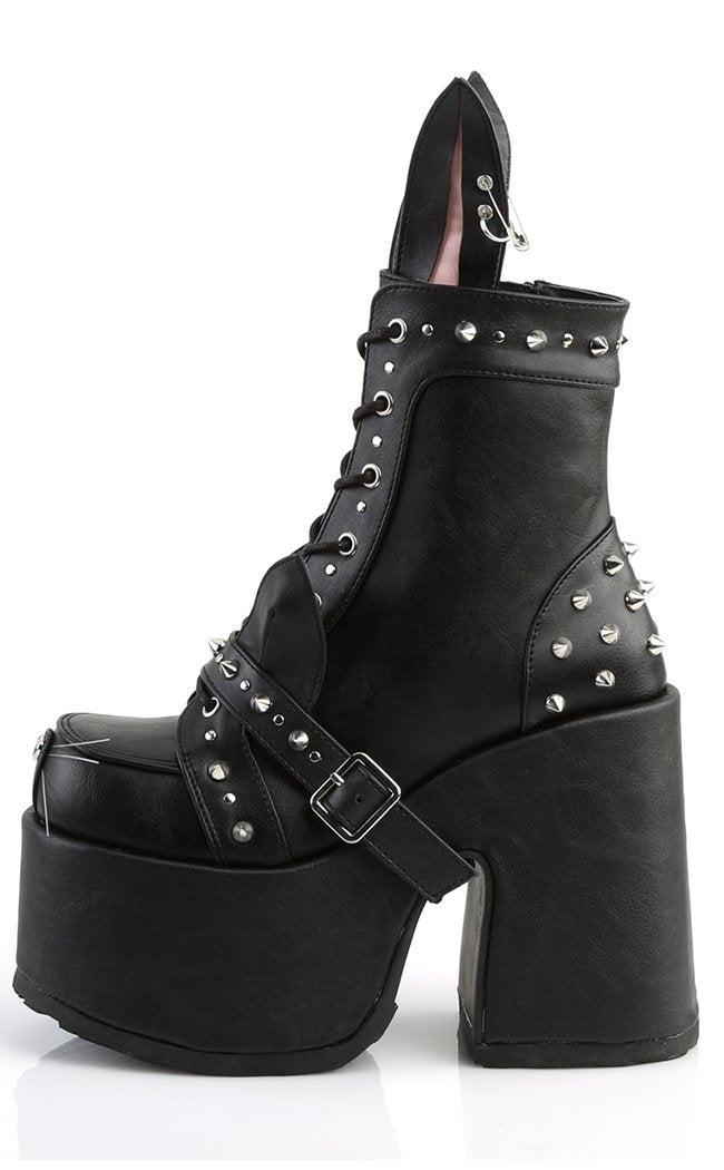 CAMEL-202 Black Boots-Demonia-Tragic Beautiful