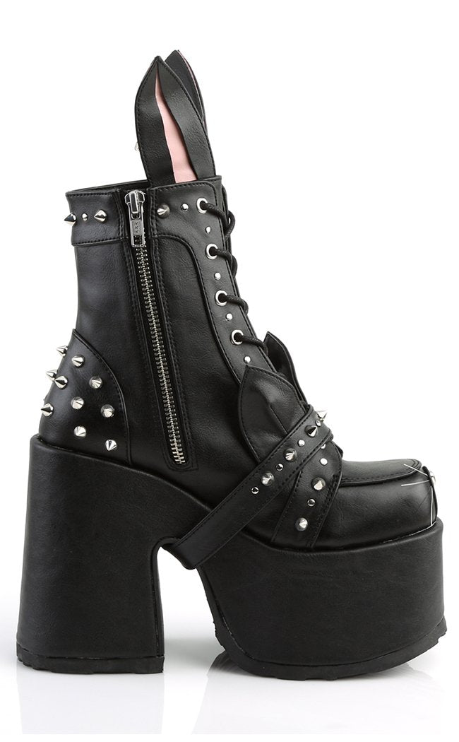 CAMEL-202 Black Boots-Demonia-Tragic Beautiful