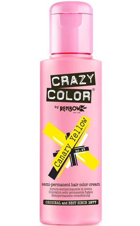 Canary Yellow Hair Colour-Crazy Color-Tragic Beautiful