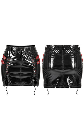 Chaser Mini Skirt | Plus Size-Punk Rave-Tragic Beautiful