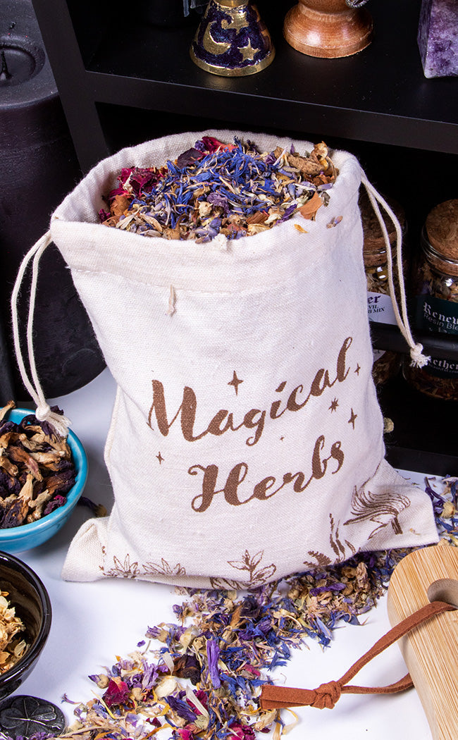 Cotton Herb Storage Bag-Homewares-Tragic Beautiful