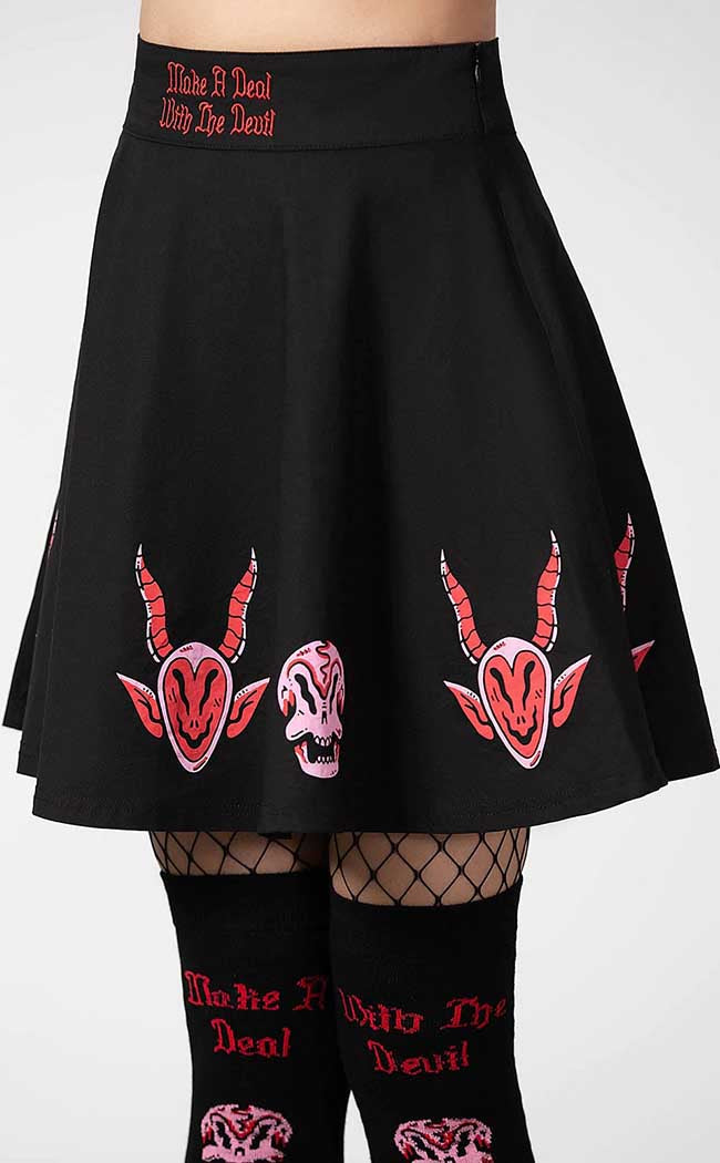 Covenant Skater Skirt-Killstar-Tragic Beautiful