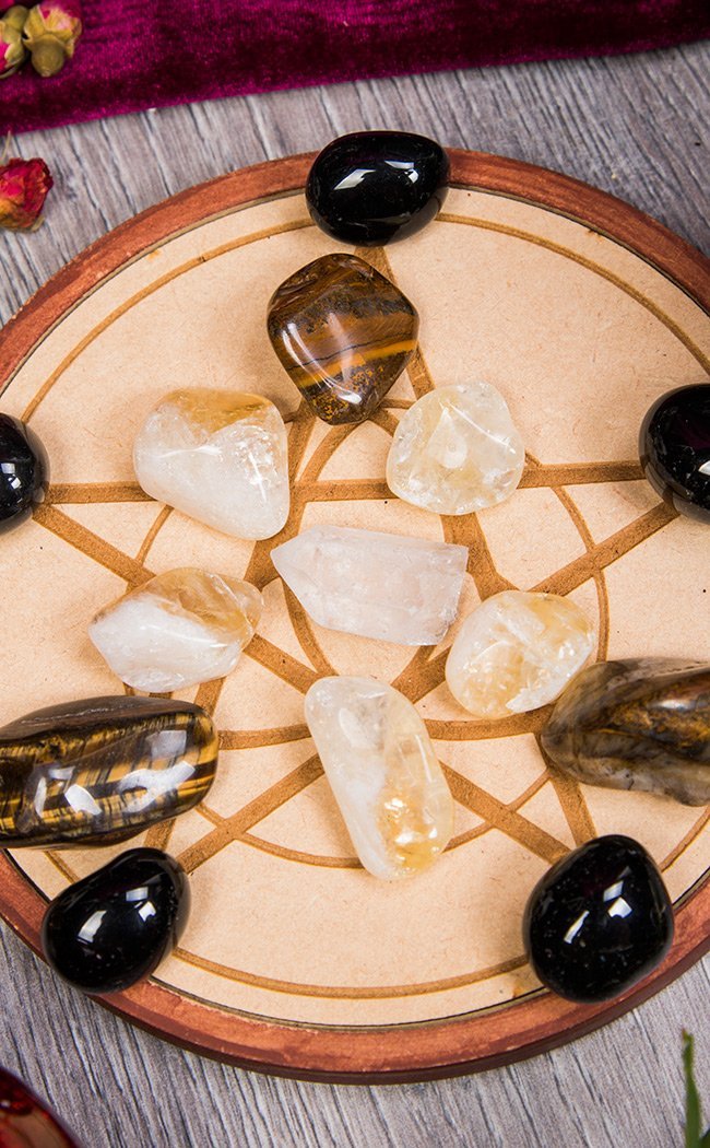 Crystal Grid for Protection-Crystals-Tragic Beautiful