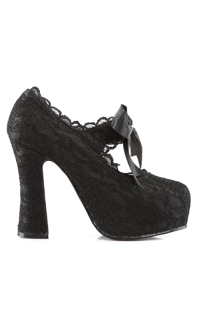 DEMON-11 Black Heels-Demonia-Tragic Beautiful