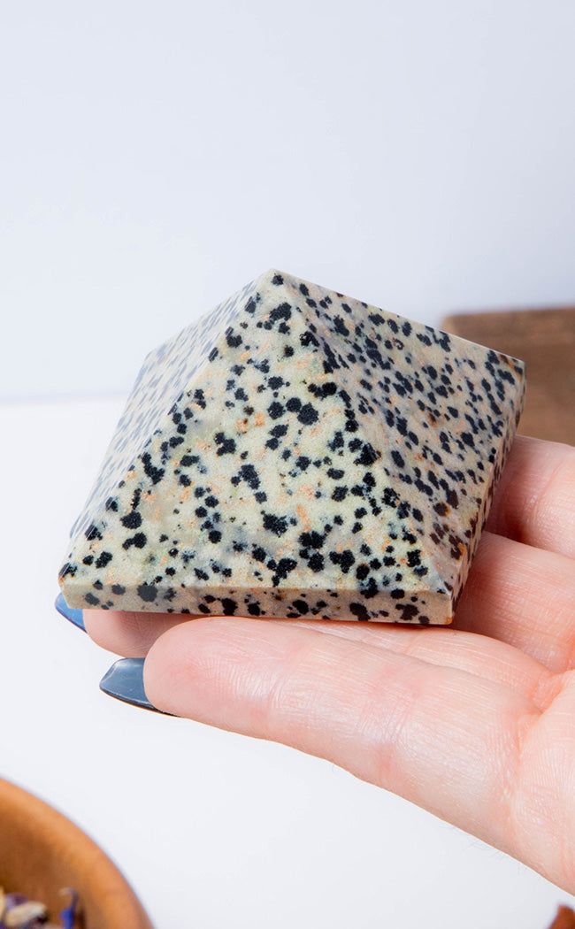 Dalmatian Jasper Pyramid-TB-Tragic Beautiful