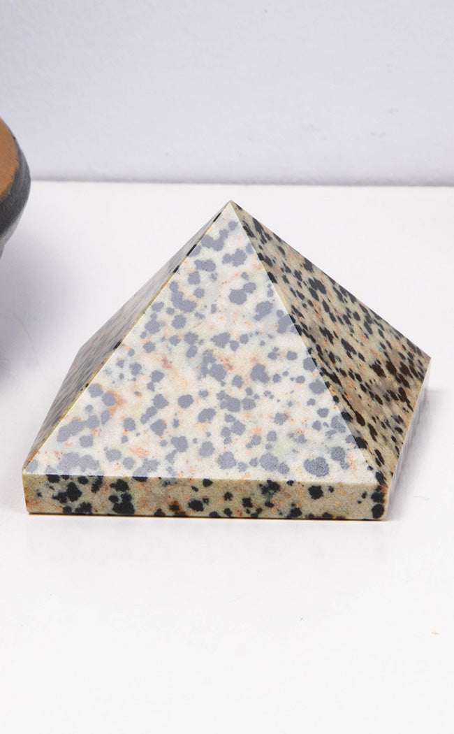 Dalmatian Jasper Pyramid-TB-Tragic Beautiful