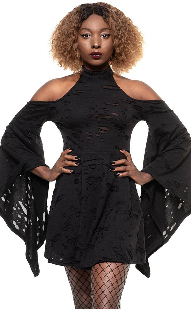 Dark Aura Halter Dress | Killstar Australia