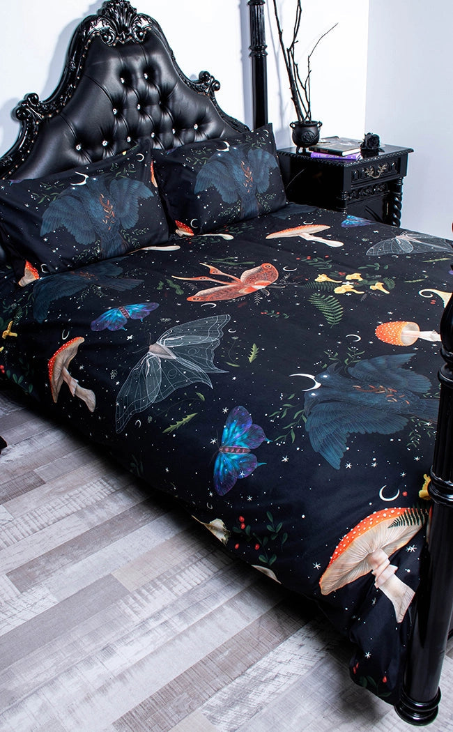 Dark Divine Quilt Cover Set & Pillowcases-Drop Dead Gorgeous-Tragic Beautiful