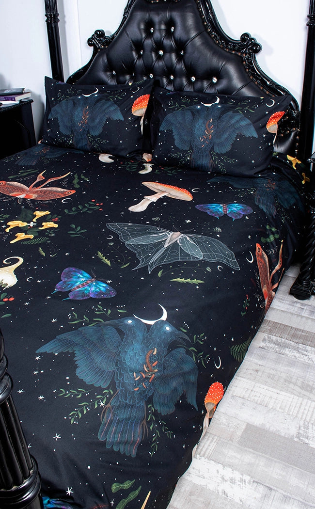 Dark Divine Quilt Cover Set & Pillowcases-Drop Dead Gorgeous-Tragic Beautiful