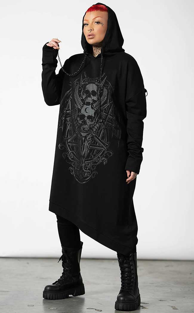 Dispare Asymmetrical Hoodie-Killstar-Tragic Beautiful