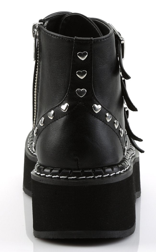 EMILY-315 Black Boots-Demonia-Tragic Beautiful