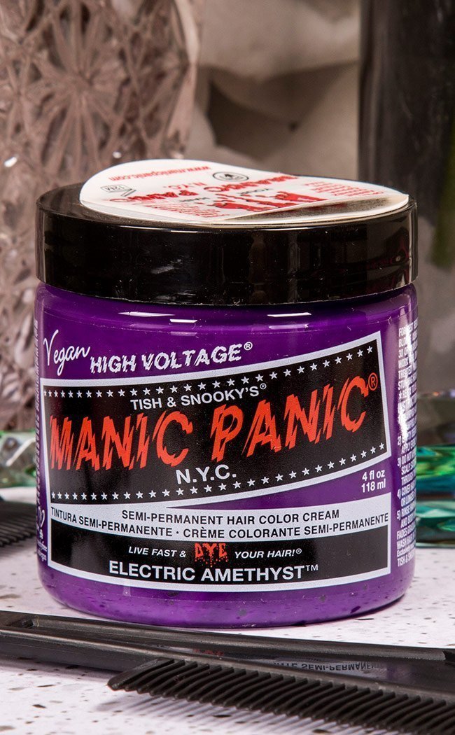 Electric Amethyst Classic Dye-Manic Panic-Tragic Beautiful