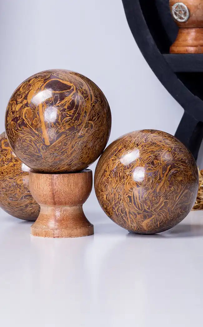 Elephant Skin Jasper | Miriam Stone Spheres-Crystals-Tragic Beautiful