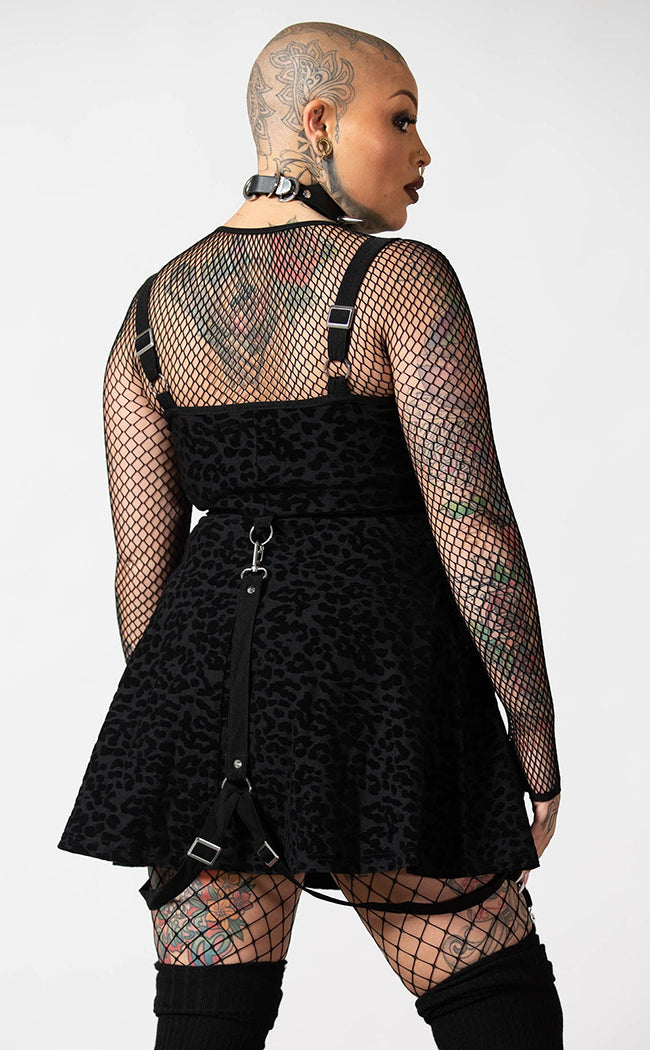 Feelin' Purrty Skater Dress-Killstar-Tragic Beautiful