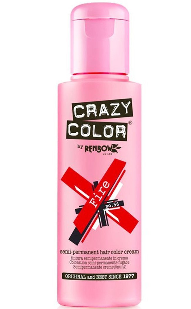 Fire Hair Colour-Crazy Color-Tragic Beautiful